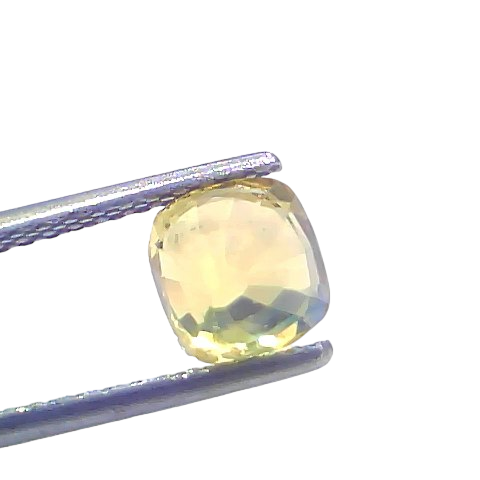 2.01 Ct GII Certified Unheated Untreated Natural Ceylon Yellow Sapphire 2.01 Ct GII Certified Unheated Untreated Natural Ceylon Yellow Sapphire