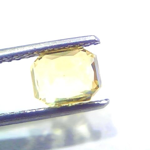 2.01 Ct GII Certified Unheated Untreated Natural Ceylon Yellow Sapphire AAA