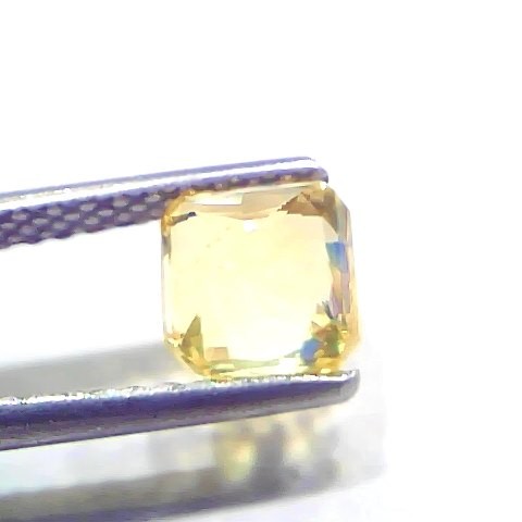 2.01 Ct GII Certified Unheated Untreated Natural Ceylon Yellow Sapphire AA