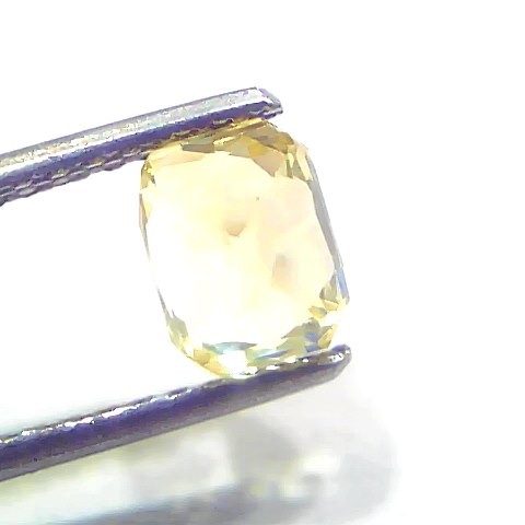 2.01 Ct GII Certified Unheated Untreated Natural Ceylon Yellow Sapphire AA++