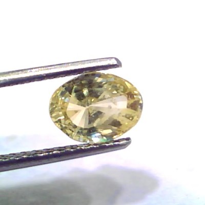 2.02 Ct Unheated Untreated Natural Ceylon Yellow Sapphire Gems