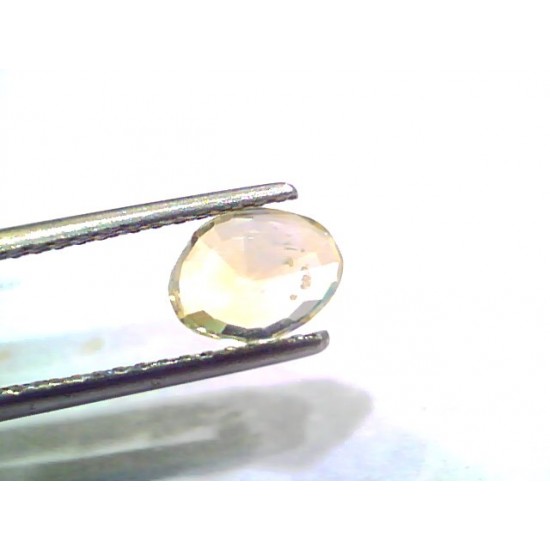 2.02 Ct Unheated Untreated Natural Ceylon Yellow Sapphire Gems