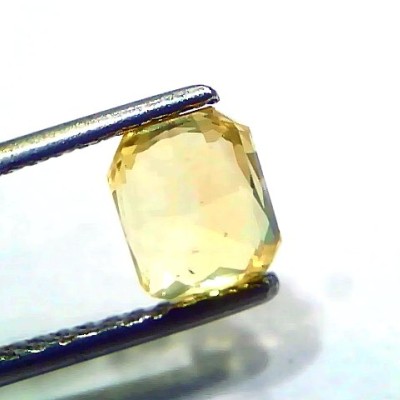 2.02 Ct GII Certified Unheated Untreated Natural Ceylon Yellow Sapphire