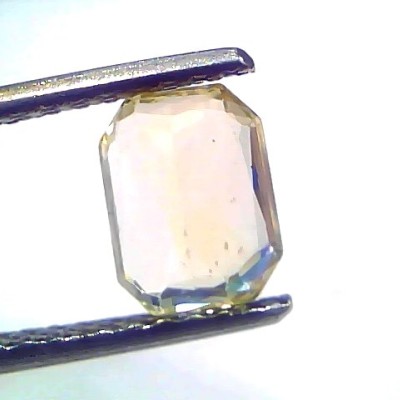 2.02 Ct IGI Certified Unheated Untreated Natural Ceylon Yellow Sapphire