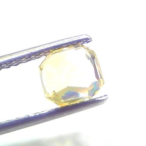 2.02 Ct GII Certified Unheated Untreated Natural Ceylon Yellow Sapphire AA