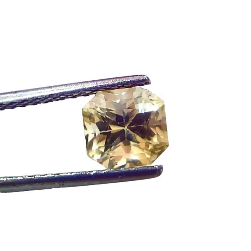 2.03 Ct IGI Certified Unheated Untreated Natural Ceylon Yellow Sapphire 2.03 Ct IGI Certified Unheated Untreated Natural Ceylon Yellow Sapphire