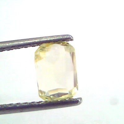 2.03 Ct Unheated Untreated Natural Ceylon Yellow Sapphire Pukhraj