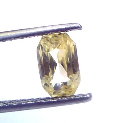 2.05 Ct Unheated Untreated Natural Ceylon Yellow Sapphire Gems