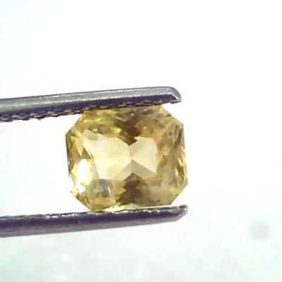 2.05 Ct Unheated Untreated Natural Ceylon Yellow Sapphire Pukhraj