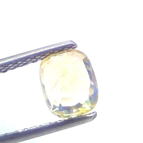 2.05 Ct GII Certified Unheated Untreated Natural Ceylon Yellow Sapphire