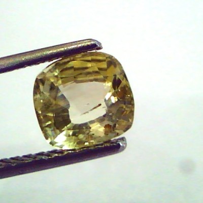 2.06 Ct 3.4 ratti Unheated Untreated Natural Ceylon Yellow Pukhraj