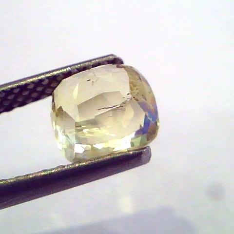 2.06 Ct 3.4 ratti Unheated Untreated Natural Ceylon Yellow Pukhraj
