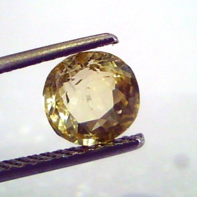 2.07 Ct 3.5 ratti Unheated Untreated Natural Ceylon Yellow Pukhraj