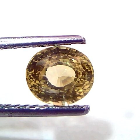 2.09 Ct IGI Certified Unheated Untreated Natural Ceylon Yellow Sapphire