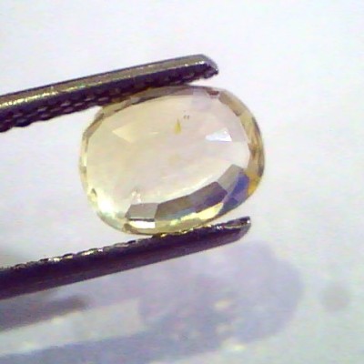 2.11 Ct 3.5 ratti Unheated Untreated Natural Ceylon Yellow Pukhraj