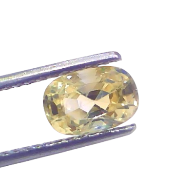 2.10 Ct GII Certified Unheated Untreated Natural Ceylon Yellow Sapphire 2.10 Ct GII Certified Unheated Untreated Natural Ceylon Yellow Sapphire