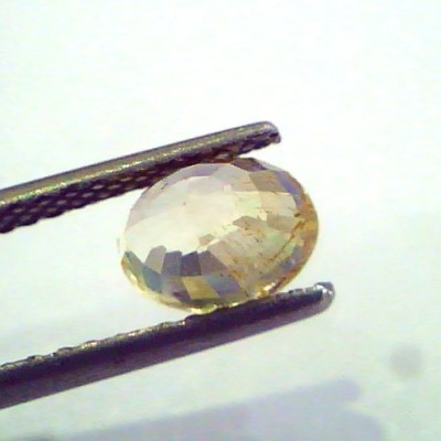 2.10 Ct 3.5 ratti Unheated Untreated Natural Ceylon Yellow Pukhraj