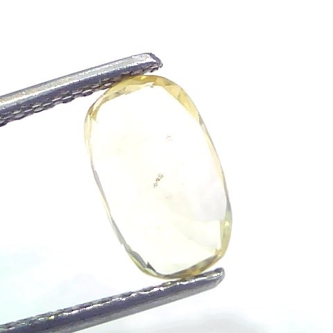 2.20 Ct Certified Unheated Untreated Natural Ceylon Yellow Sapphire