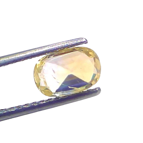 2.10 Ct GII Certified Unheated Untreated Natural Ceylon Yellow Sapphire 2.10 Ct GII Certified Unheated Untreated Natural Ceylon Yellow Sapphire