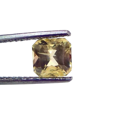 2.14 Ct IGI Certified Unheated Untreated Natural Ceylon Yellow Sapphire