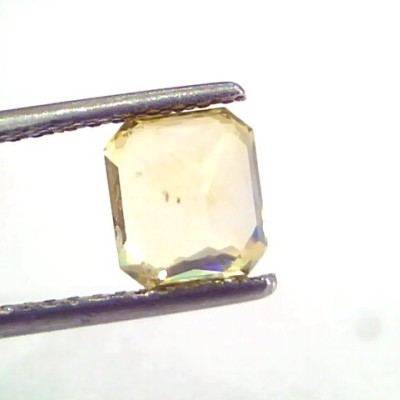 2.16 Ct Unheated Untreated Natural Ceylon Yellow Sapphire Pukhraj