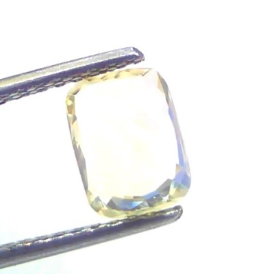 2.16 Ct GII Certified Unheated Untreated Natural Ceylon Yellow Sapphire