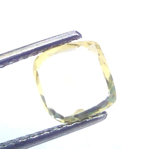 2.16 Ct GII Certified Unheated Untreated Natural Ceylon Yellow Sapphire