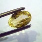 2.17 Ct Unheated Untreated Natural Ceylon Yellow Sapphire Stone