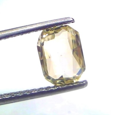 2.17 Ct Unheated Untreated Natural Ceylon Yellow Sapphire Pukhraj AAA