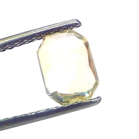 2.17 Ct GII Certified Unheated Untreated Natural Ceylon Yellow Sapphire 2.17 Ct GII Certified Unheated Untreated Natural Ceylon Yellow Sapphire