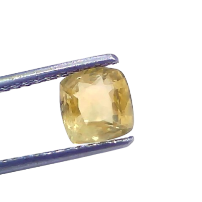 2.20 Ct GII Certified Unheated Untreated Natural Ceylon Yellow Sapphire 2.20 Ct GII Certified Unheated Untreated Natural Ceylon Yellow Sapphire