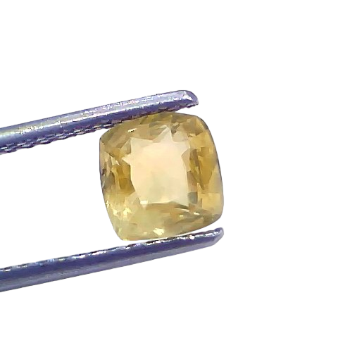 2.20 Ct GII Certified Unheated Untreated Natural Ceylon Yellow Sapphire 2.20 Ct GII Certified Unheated Untreated Natural Ceylon Yellow Sapphire