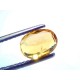 2.19 Ct Certified Untreated Natural Ceylon Yellow Sapphire Gemstone