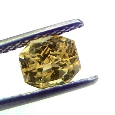 2.22 Ct Gii Certified Unheated Untreated Natural Ceylon Yellow Sapphire AAA