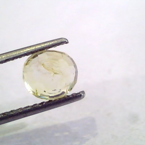 2.23 Ct Unheated Untreated Natural Ceylon Yellow Sapphire Gems