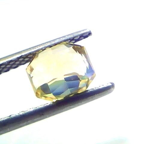 2.22 Ct Gii Certified Unheated Untreated Natural Ceylon Yellow Sapphire AAA