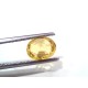 2.25 Ct Certified Unheated Untreated Natural Ceylon Yellow Sapphire Gems