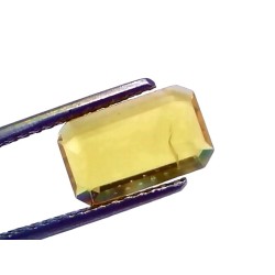 2.33 Ct Natural Yellow Sapphire Pukhraj Jupiter Gemstone (Heated) 2.33 Ct Natural Yellow Sapphire Pukhraj Jupiter Gemstone (Heated)