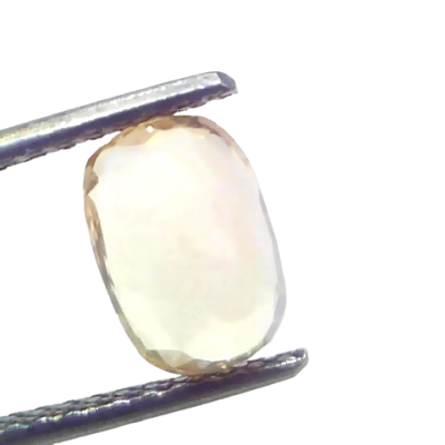 2.36 Ct Certified Unheated Untreated Natural Ceylon Yellow Sapphire