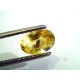 2.35 Ct Unheated Untreated Natural Ceylon Yellow Sapphire AAA++