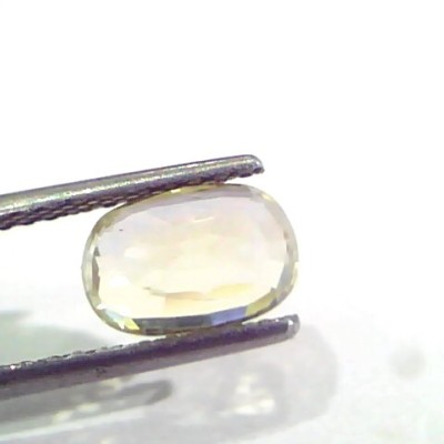 2.51 Ct Unheated Untreated Natural Ceylon Yellow Sapphire Pukhraj