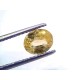 2.44 Ct Certified Unheated Untreated Natural Ceylon Yellow Sapphire Gems