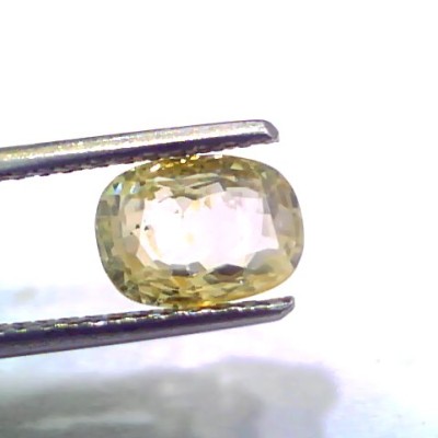 2.48 Ct Unheated Untreated Natural Ceylon Yellow Sapphire Gems