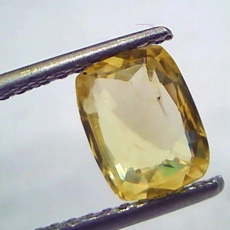 2.50 Ct Unheated Untreated Natural Ceylon Yellow Sapphire Gems