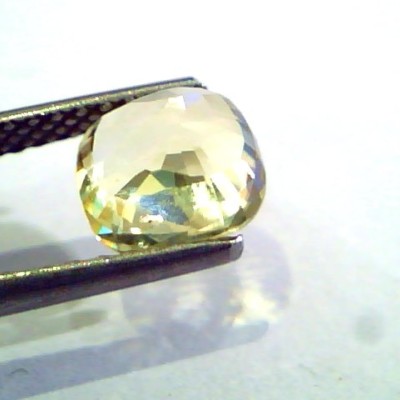 2.51 Ct Unheated Untreated Natural Ceylon Yellow Sapphire Gems