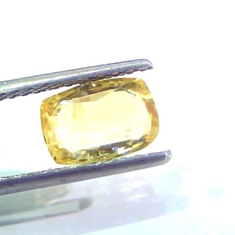 2.55 Ct Unheated Untreated Natural Ceylon Yellow Sapphire Pukhraj