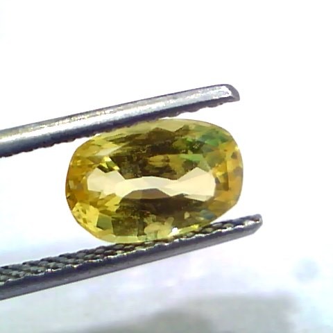 2.54 Ct Unheated Untreated Natural Ceylon Yellow Sapphire Gems