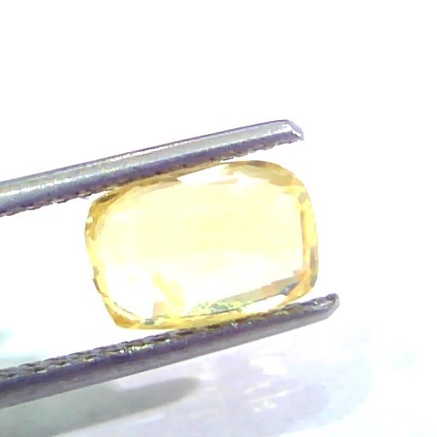 2.55 Ct Unheated Untreated Natural Ceylon Yellow Sapphire Pukhraj