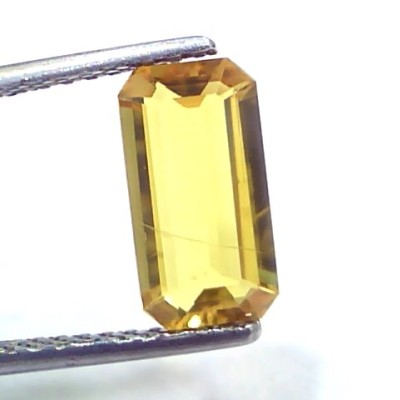 2.56 Ct Natural Yellow Sapphire Pukhraj Jupiter Gemstone (Heated)