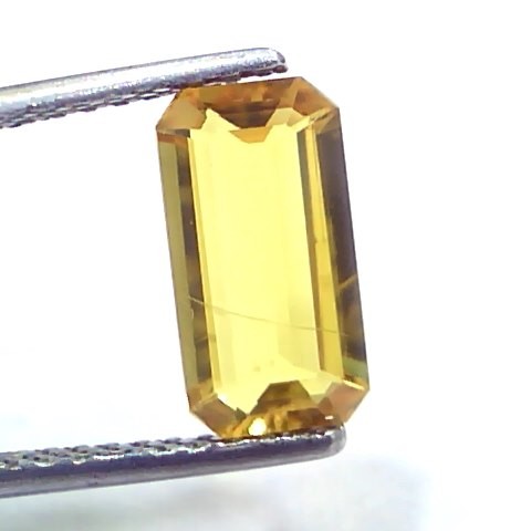 2.56 Ct Natural Yellow Sapphire Pukhraj Jupiter Gemstone (Heated)